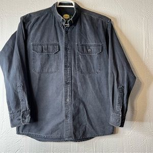 Cabela’s Cotton Ripstop Rugged Work Shirt Size M